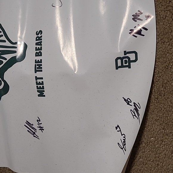 Baylor Bears Autographed Posters - Picture 3 of 15